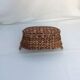 Two-handled wicker basket