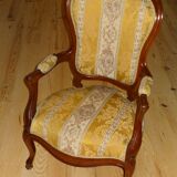 Fauteuil Voltaire en acajou, XIXème siècle