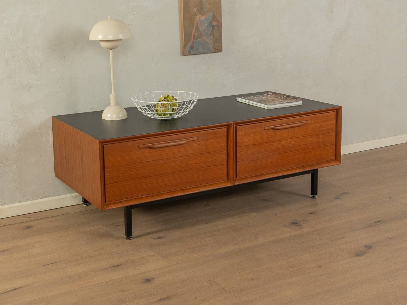 1960s Lowboard, Heinrich Riestenpatt