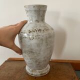 Old glazed stoneware vase