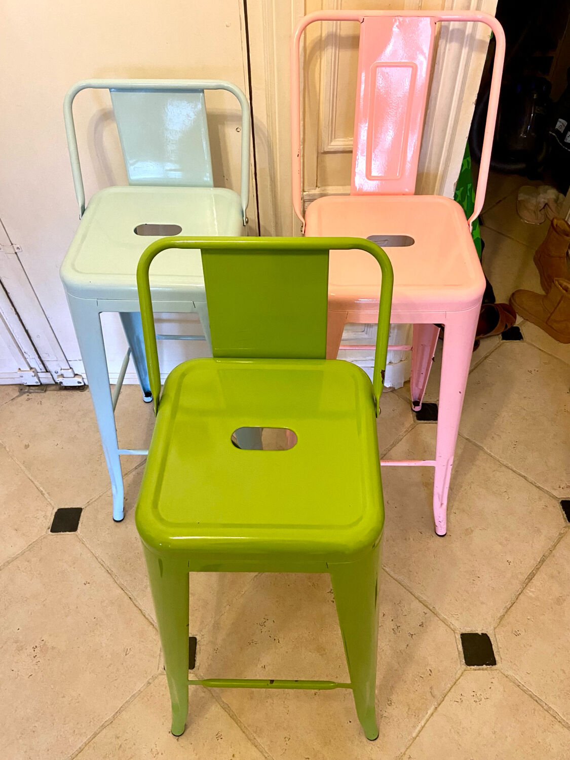 Set of 3 bar stools