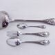 Set de 37 couverts Emile Puiforcat en argent massif