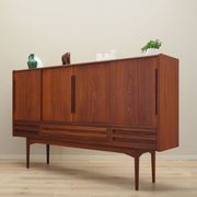 Enfilade en teck, design danois, années 1960, production : Danemark