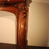 Art Nouveau fireplace