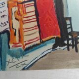 MEDITERRANEAN LANDSCAPE - HANDSIGNED LITHOGRAPH - JEAN-CLAUDE QUILICI - 99/100