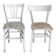 Lot of 2 bistro chairs