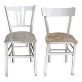 Lot of 2 bistro chairs