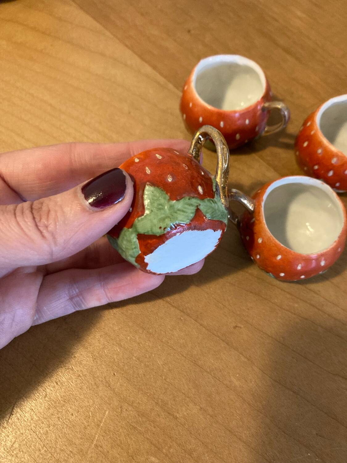 Strawberry liqueur slushie cup