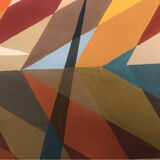 Geometric abstraction painting by Fischer