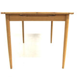 Scandinavian oak dining table, Sweden, 1960
