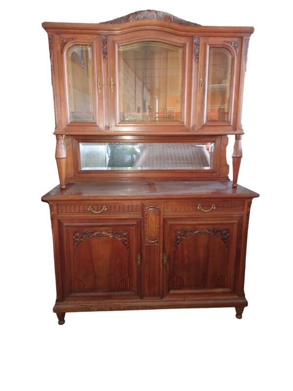 Buffet deux corps vaisselier 1930