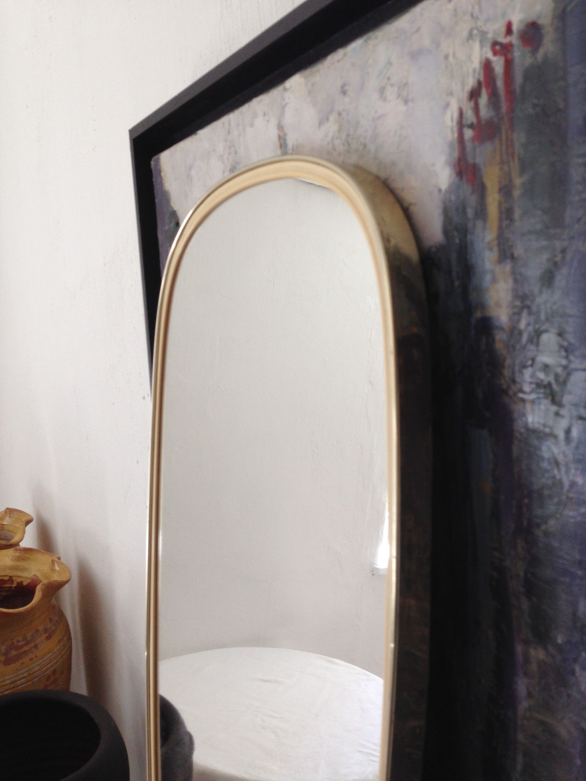 Vintage mirror   60's size 78x30cm