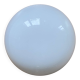 Opaline wall light, vintage ceiling fixture, half-spherical half-moon, 25 cm.