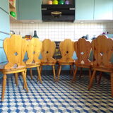 Suite 6 mountain chairs in pine