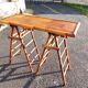 Rare old bamboo console