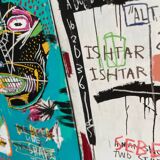 Jean Michel Basquiat (1960-1988), Ishatar 1983, publié par King McGaw, sous licence Arestar New York