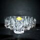 Set of 10 shot glasses for alcohol, liqueur, rum, crystal cut lemberg junon