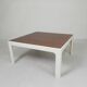 Coffee table with wenge wood top, 1960s