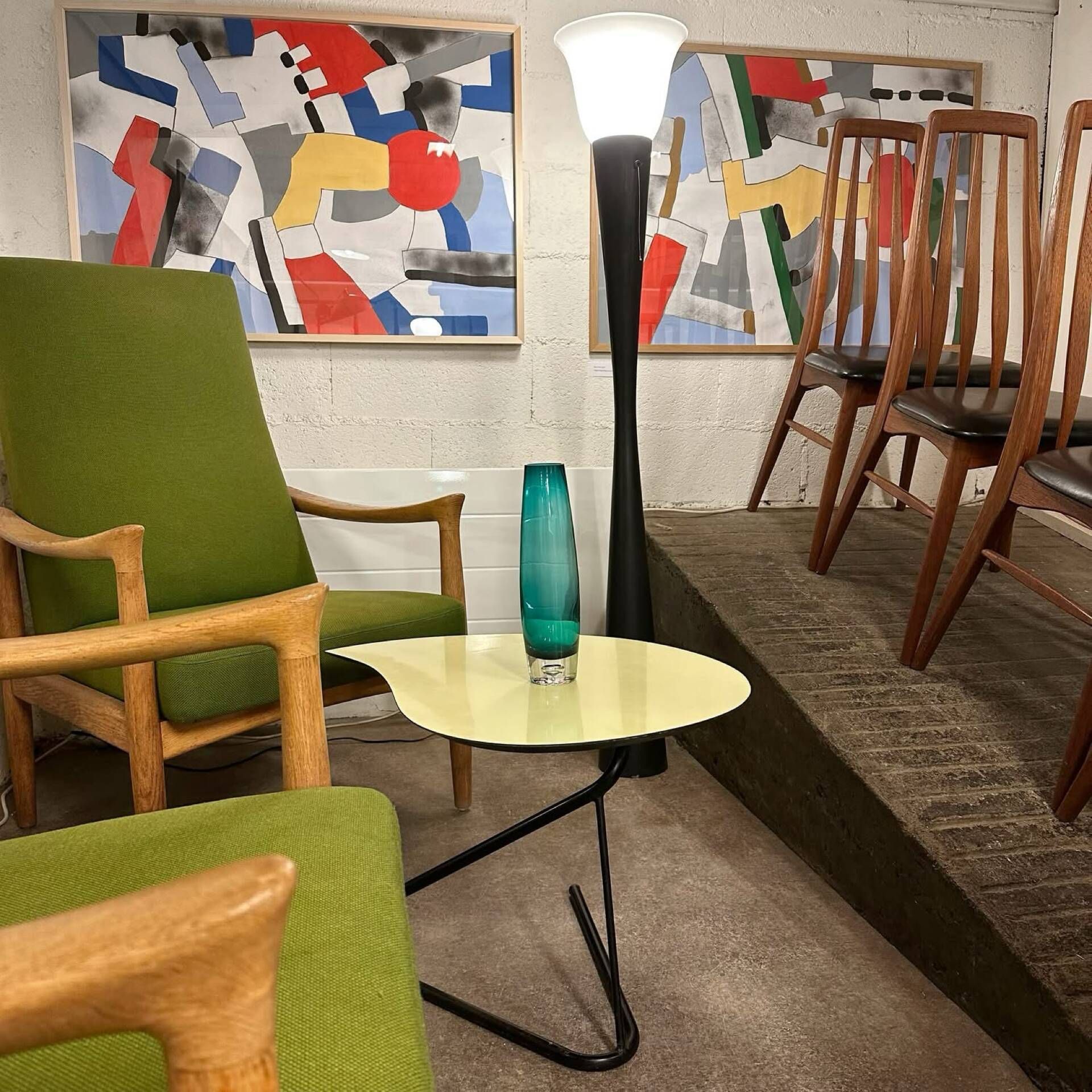 Swedish vase designed by Bo Borgström, 1960