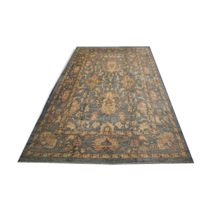 tapis traditionnel vintage persan Ziegler tissé à la main tapis de salon en laine