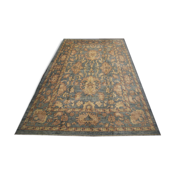 Tapis traditionnel vintage persan Ziegler tissé à la main Tapis de salon en laine