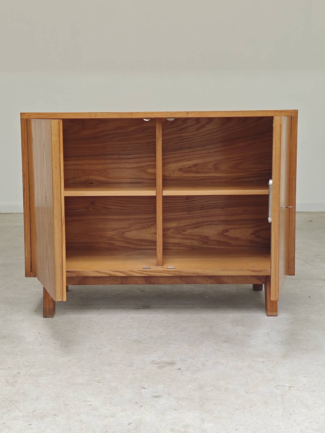 Small buffet with two doors by Frantisek Jirak, oak, 1960.