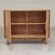 Small buffet with two doors by Frantisek Jirak, oak, 1960.