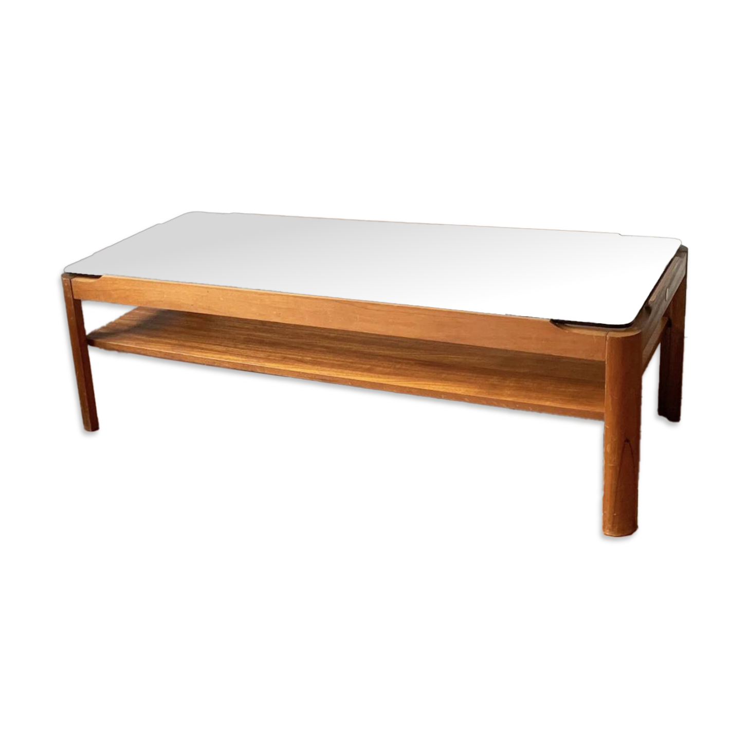 1960/70s Mid-Century vintage solid teak coffee table by Myer