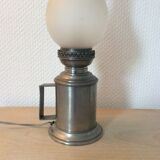 Lampe ancienne en étain