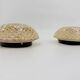 Vintage amber wall lights