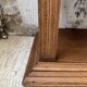 19th-century oak console table
