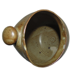 Pot in gres signed EB