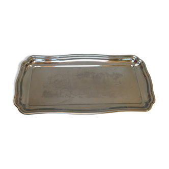 Jean Couzon stainless steel cake dish