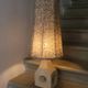 Large sculpted stone lamp, in the style of Albert Tormos, 1970s.