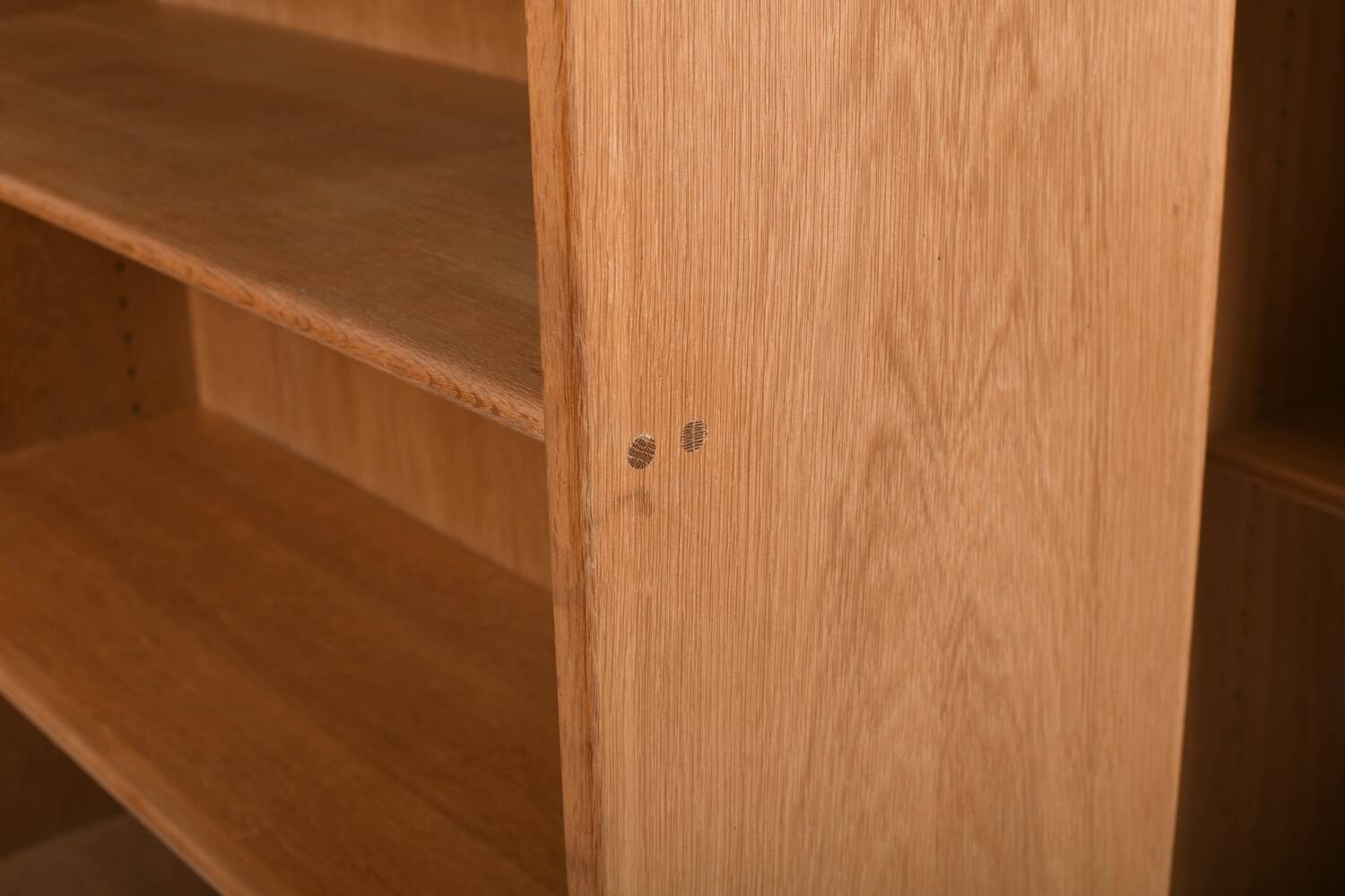 Pair of Hans J. Wegner Oak & Teak Bookshelves RY8