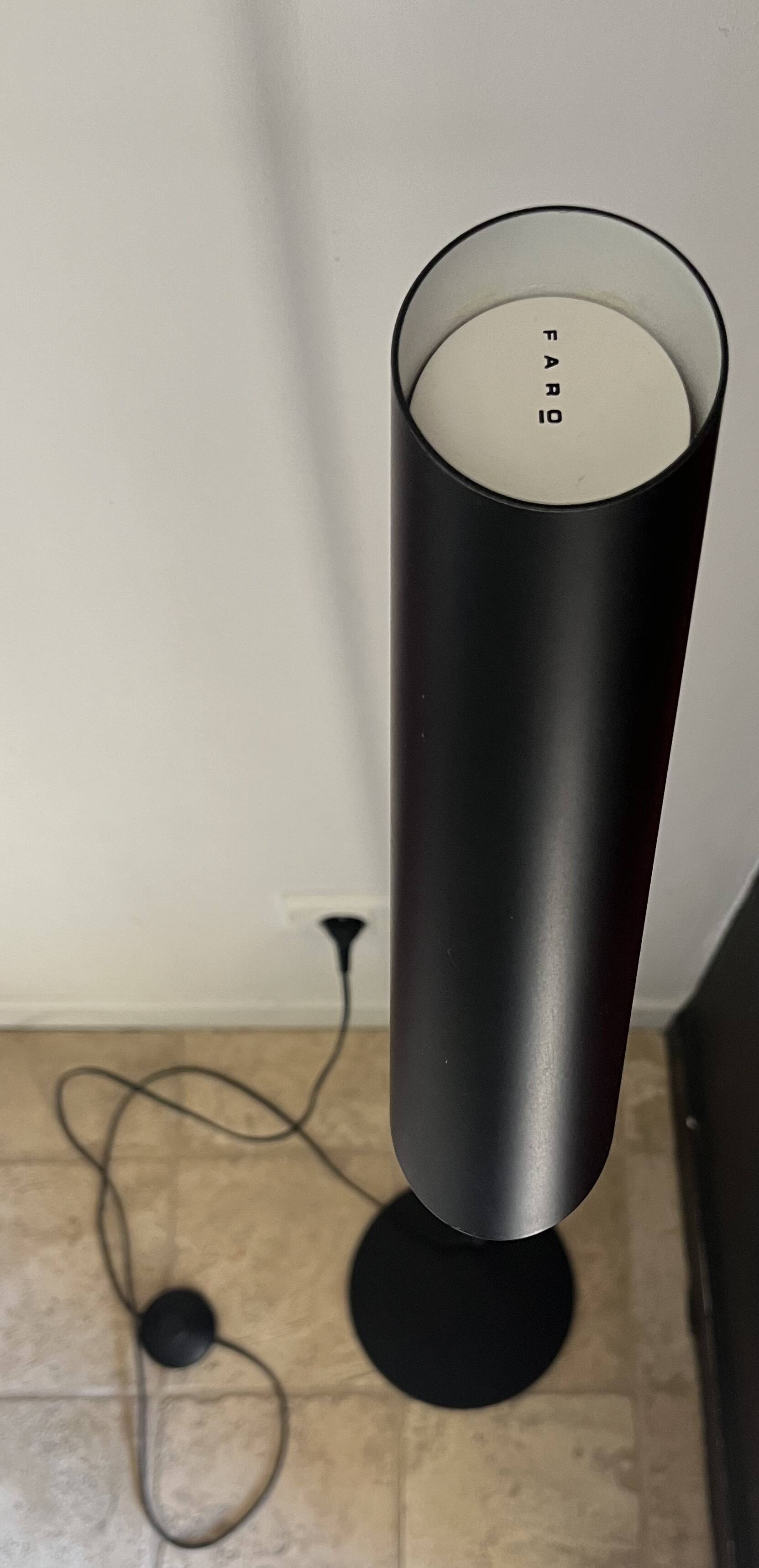 Black Link 29884 floor lamp from Faro Barcelona