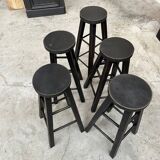 Set of 5 bar stools