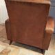 Paire de fauteuils cuir