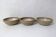 3 vintage stoneware bowls