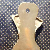 Solid brass mail clamp