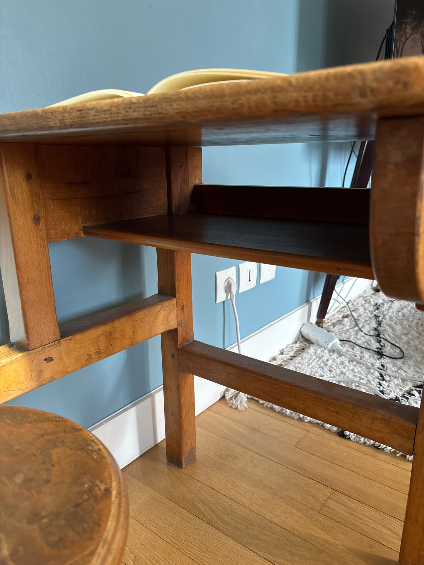 School desk from the 50s-60s.