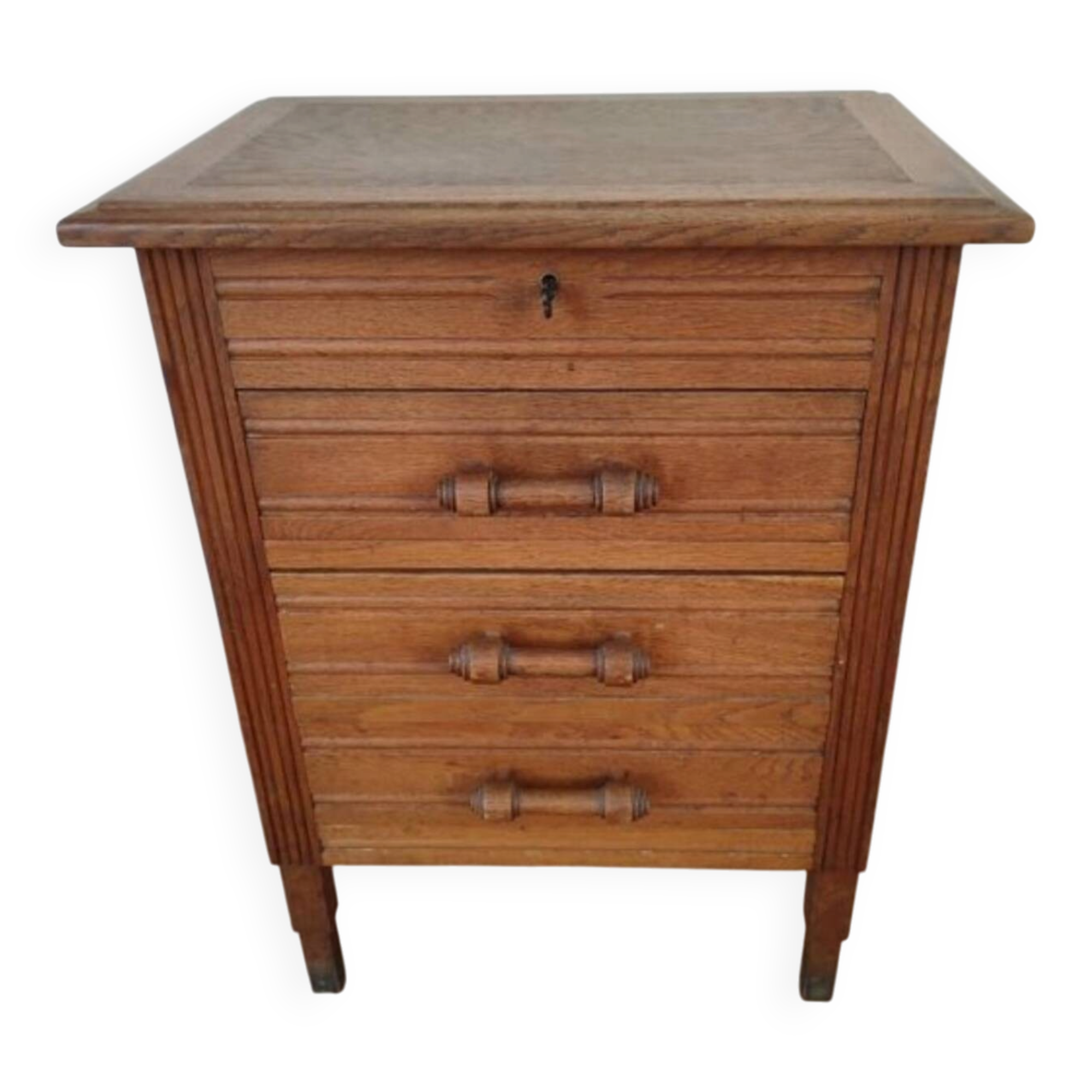 Antique oak worker