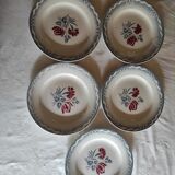 Sarreguemines digoin plates Juliette model