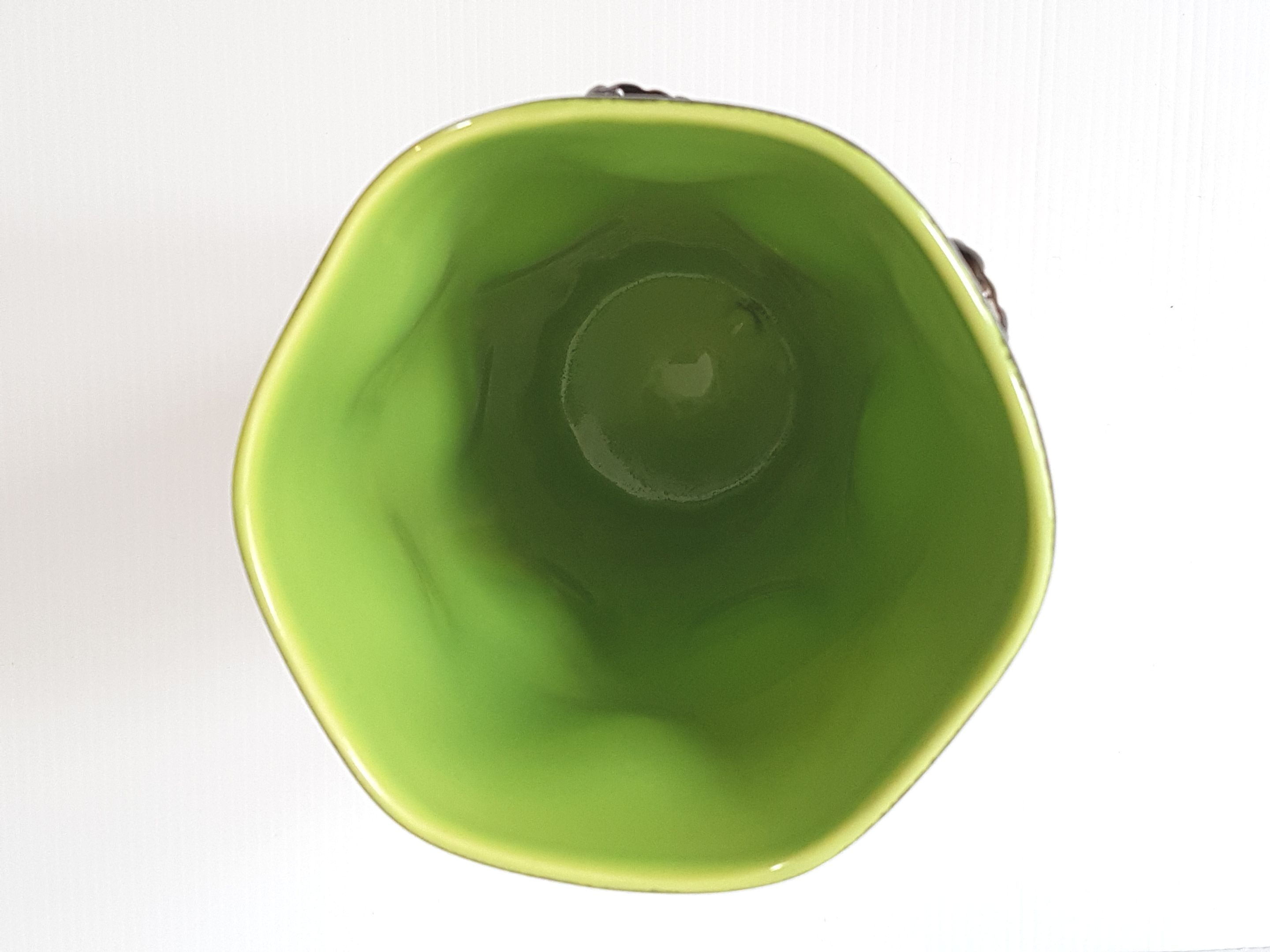 1950 ceramic vase vintage