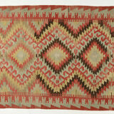 Anatolian handmade kilim rug 298 cm x 177 cm