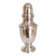 Silver-plated metal sugar shaker, sugar bowl