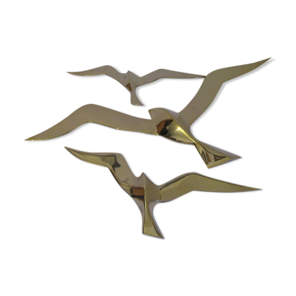 Décoration Murale Theme Mer : Mouette à L'unité | 38x18 Cm