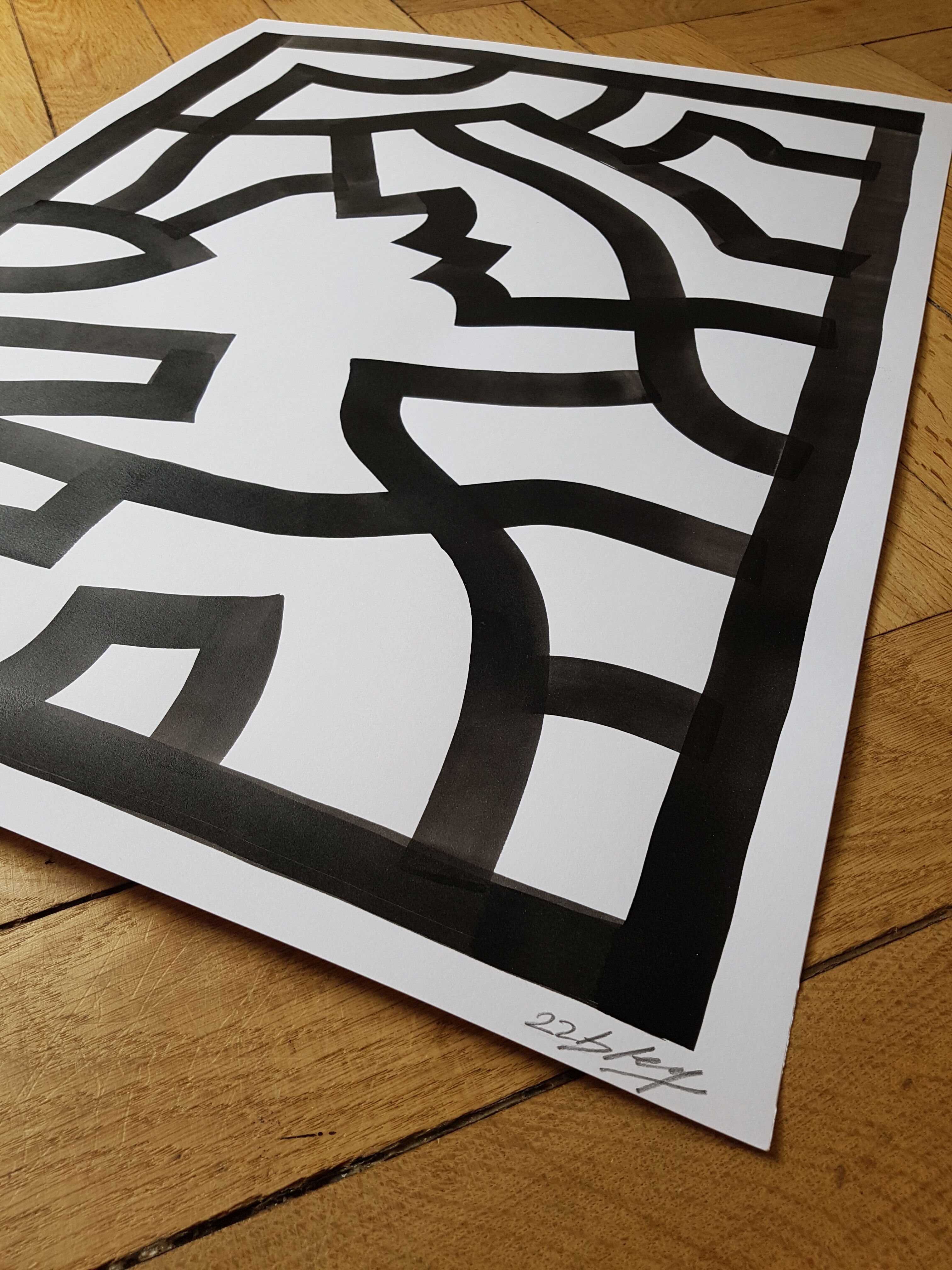 Ink on paper - "Untitled"