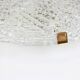 Large ice glass ceiling light by Kalmar, Austria, 1960s.