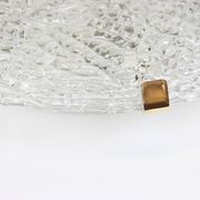 Large ice glass ceiling light by Kalmar, Austria, 1960s.